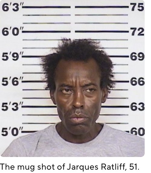 LangmanVince's tweet photo. In case you're wondering why the Tasia Fortune story has completely dropped from the headlines today.

This is the man arrested for hanging her from a tree. https://t.co/VoaS6DtQja