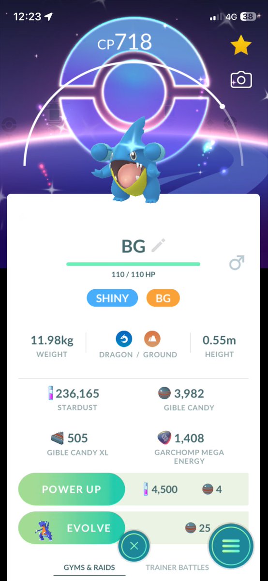 TahloFR's tweet photo. How was everyone’s gible community day?! #pokemongo #gible #communityday https://t.co/ObI9fTSx1U