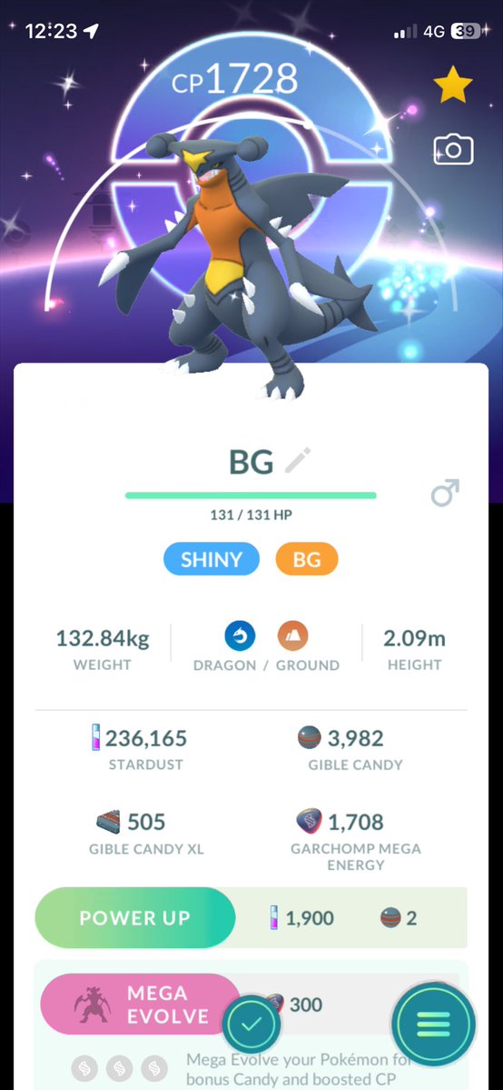 TahloFR's tweet photo. How was everyone’s gible community day?! #pokemongo #gible #communityday https://t.co/ObI9fTSx1U
