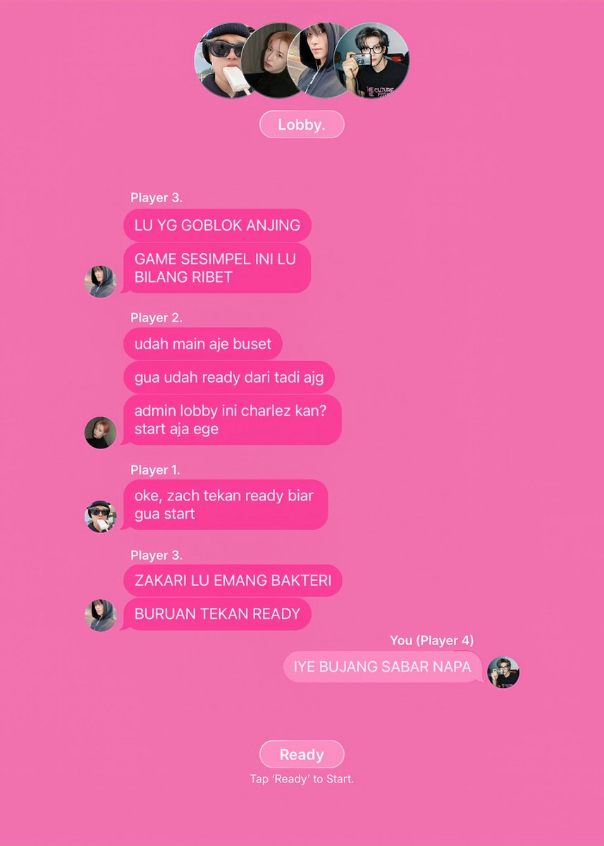 jaxvmin's tweet photo. POV: sending risky texts to that one “mantan kandung”
—nomin five tweets https://t.co/3JWGy9ZqgY