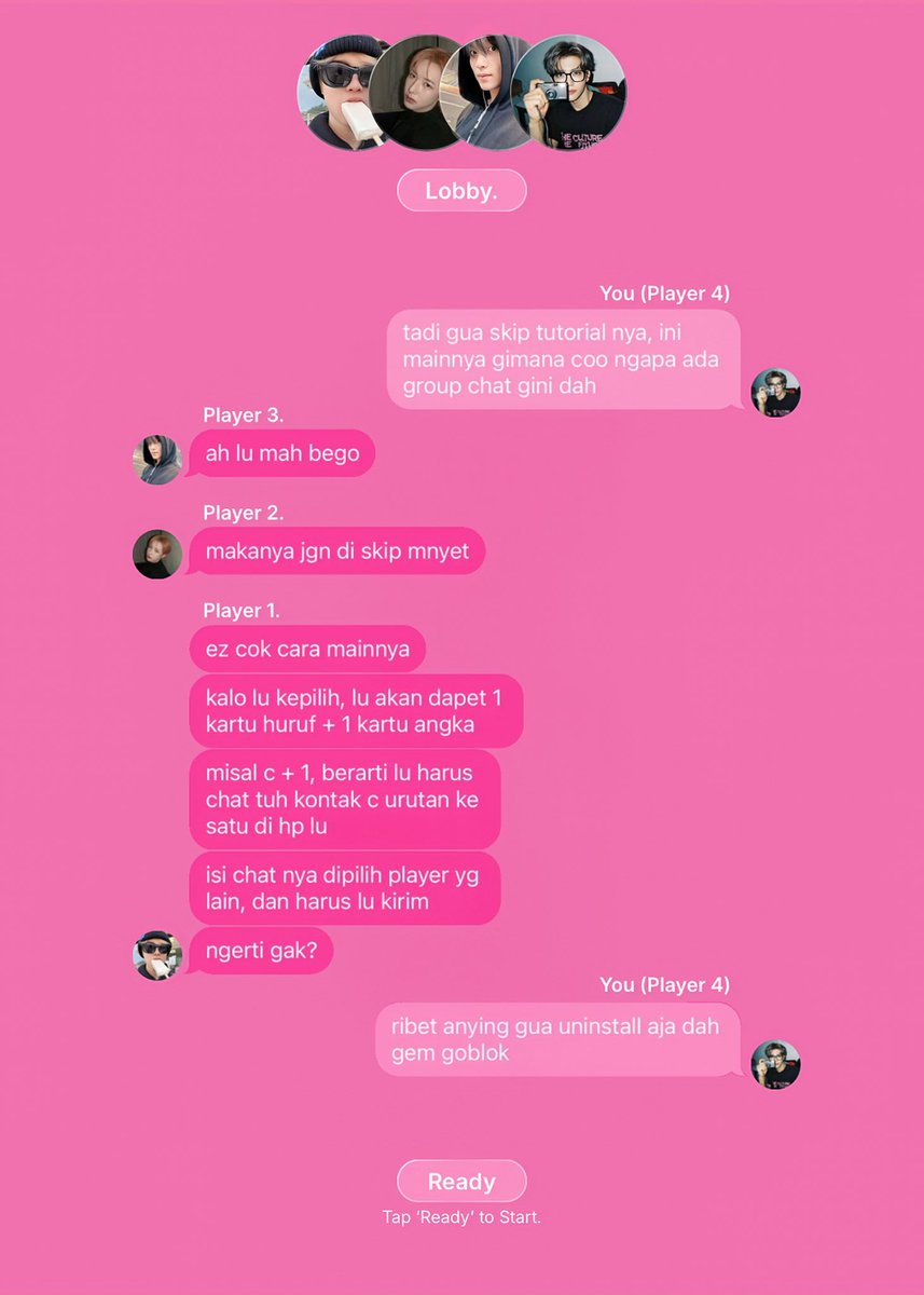 jaxvmin's tweet photo. POV: sending risky texts to that one “mantan kandung”
—nomin five tweets https://t.co/3JWGy9ZqgY