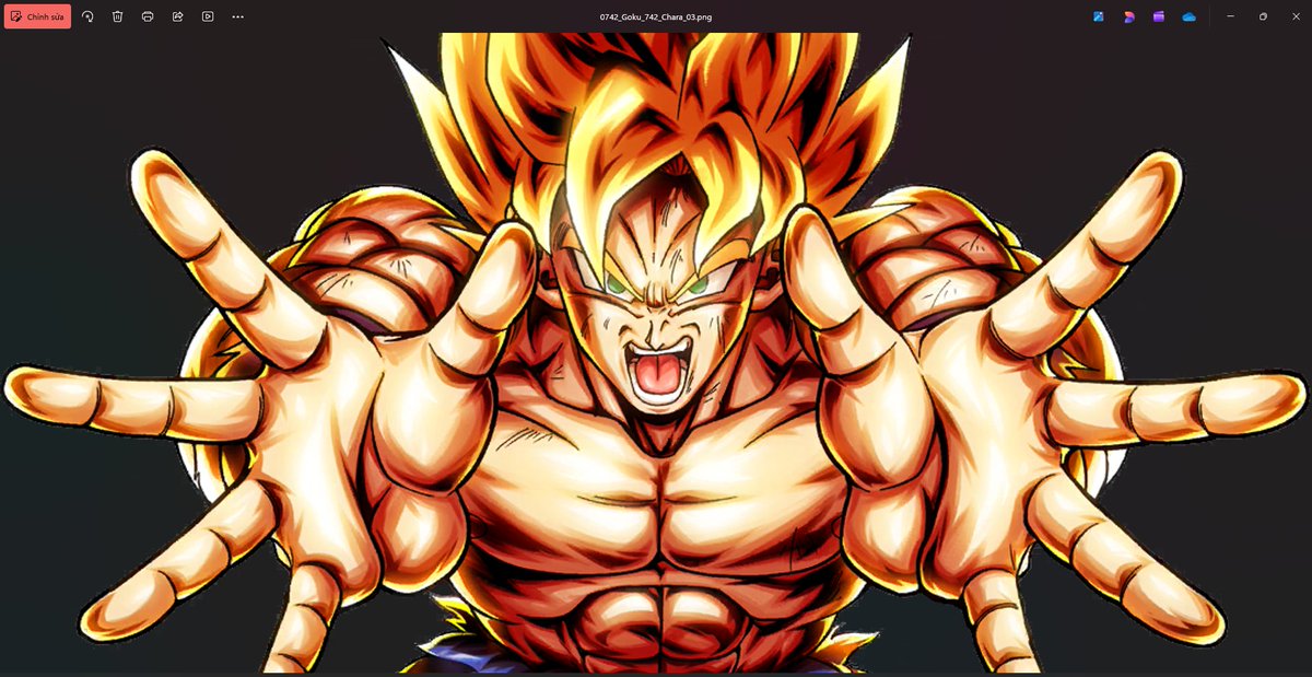 ChannelVmn's tweet photo. Compared to other LR units, the Goku render retains fairly good quality after compression similar to LL and SP characters whereas some LR renders suffer from extremely poor quality due to aggressive file assets size . https://t.co/IPeao2jNXS