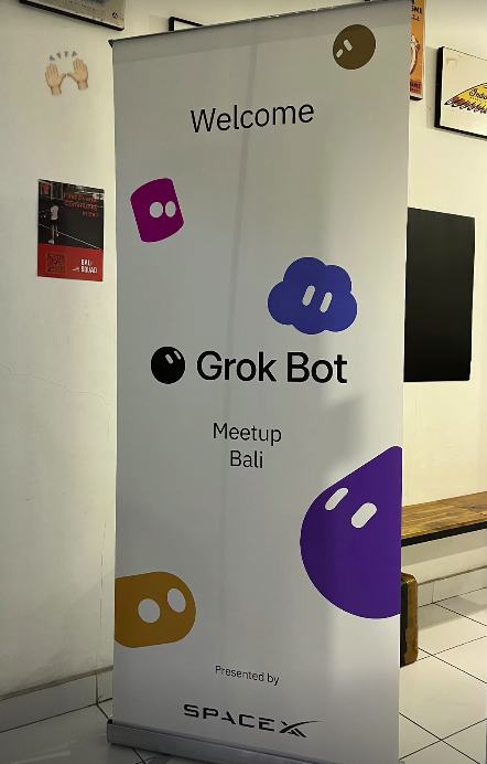 sachin_anatta's tweet photo. Getting ready for Grok Bot Meetup

https://t.co/NRxew86q57 https://t.co/Y6nk7WOhui