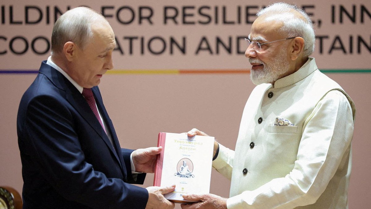 Notjustheadline's tweet photo. 🚨Putin Opens His  Heart For India: Offers 105 Aircraft, the Brand New PD-8 Engine and a Potential SJ-100 Manufacturing Revolution in India

Russia has placed an unusually ambitious aviation package before India, combining 105 IL-114-300 regional aircraft, the PD-8 turbofan engine and a potential SJ-100 manufacturing partnership.

The 105-aircraft proposal includes letters of intent from Indian regional airlines, with the IL-114-300 designed for smaller airports, shorter routes and regional connectivity. But the larger opportunity lies beyond the aircraft themselves.

Russia has showcased its PD-8 engine in India, a key component of the SJ-100 programme. More importantly, discussions with Hindustan Aeronautics Limited point toward a gradual shift from importing SJ-100 aircraft to assembly, component manufacturing and increasing localisation in India.

That distinction matters. India has one of the world's fastest-growing aviation markets, yet remains heavily dependent on foreign manufacturers for commercial aircraft and engines. A manufacturing partnership could help build the missing ecosystem around propulsion, avionics, composites, electronics and precision engineering.

For Russia, India offers a huge aviation market and an established industrial base at a time when Western restrictions have complicated access to technology and markets. For India, the opportunity is to gain manufacturing experience, develop domestic suppliers, strengthen HAL's civil-aviation capabilities and reduce long-term dependence on imported aircraft.

The 105-aircraft offer may therefore be only the beginning. If the SJ-100 programme progresses from import to assembly and eventually substantial localisation, Russia could help India move from being one of the world's biggest aircraft buyers to becoming a commercial aircraft manufacturing power.

The real prize is not merely the aircraft Russia is offering India. It is the industrial capability that could be built behind them.