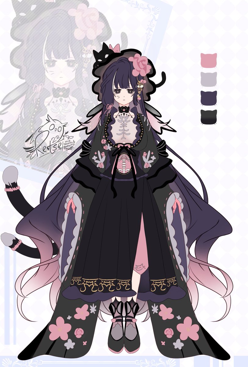 Retse22_'s tweet photo. @kaito_zennin Lookie my gurl Yomi 🤸🏻‍♀️💜 https://t.co/VRDGlvCrYO