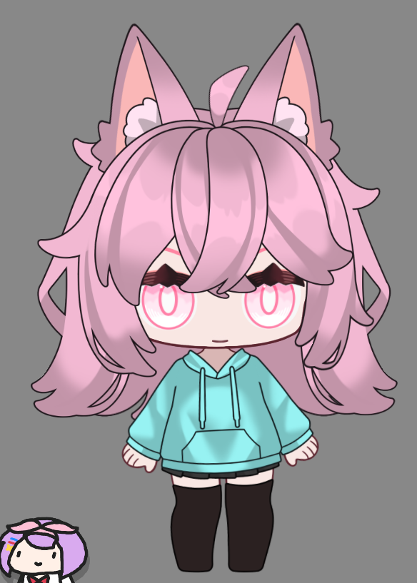 FireflyVtuber's tweet photo. rate my new vtuber model i think its very awesome and u should think that too :DD 

customizable model made by @0x4682B4 https://t.co/Np1rC5XH91