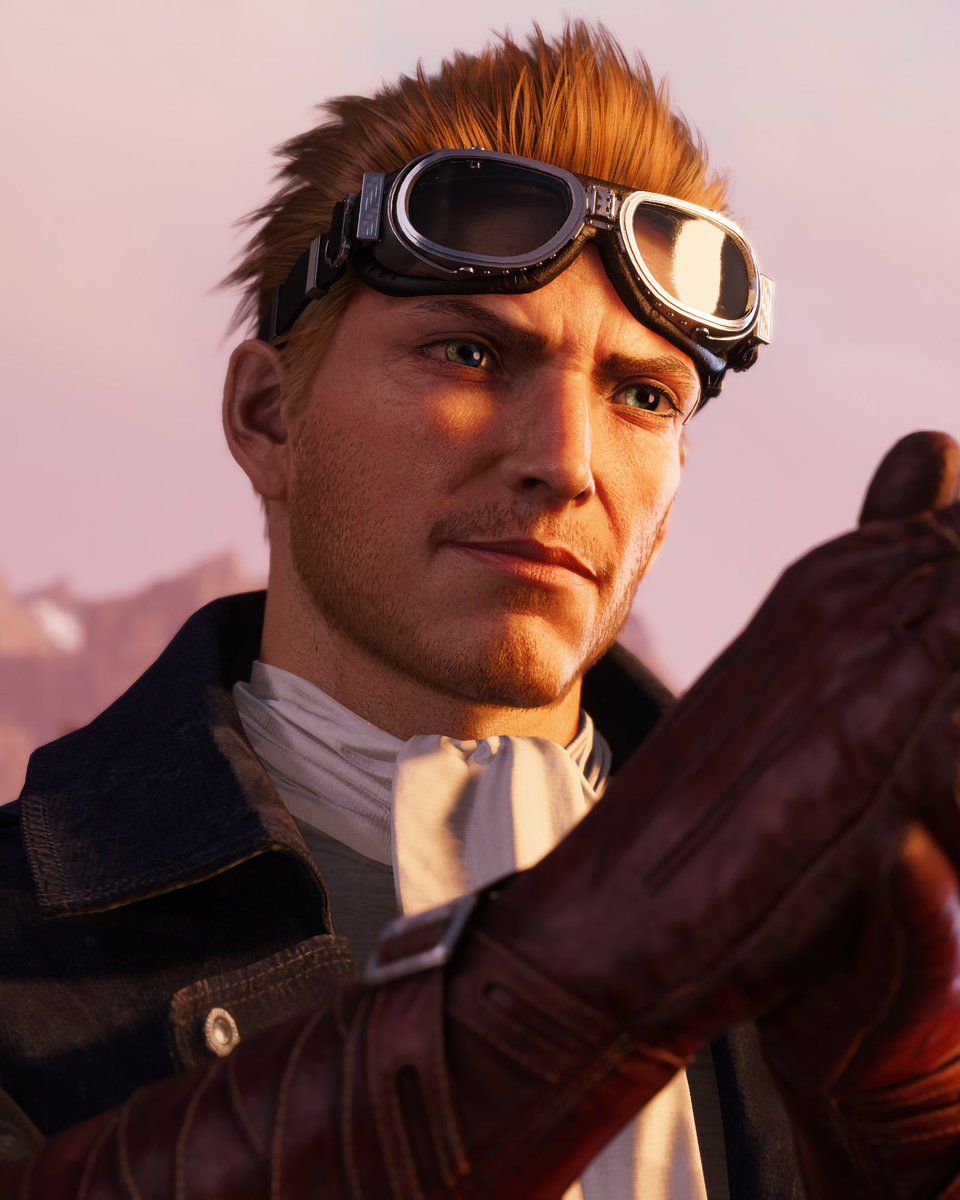 finalfantasyvii's tweet photo. The ace pilot who dreams of space flight and operates a small free-flier business out of the world's abandoned airstrips.

Cid Highwind joins Cloud and the party to assist them in their journey across the planet. https://t.co/AqOskFNODi