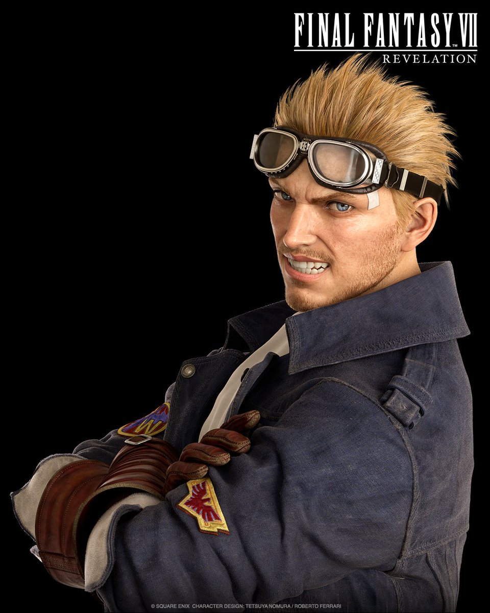 finalfantasyvii's tweet photo. The ace pilot who dreams of space flight and operates a small free-flier business out of the world's abandoned airstrips.

Cid Highwind joins Cloud and the party to assist them in their journey across the planet. https://t.co/AqOskFNODi