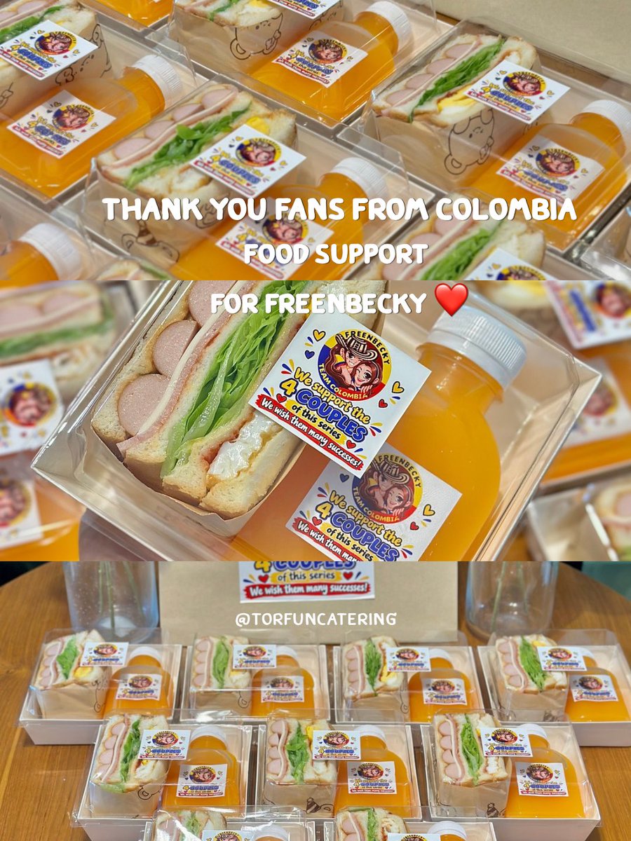 Torfuncatering's tweet photo. ðïļ12/9/69
ðThank you lovely fans from Colombia for ordering Food Support for FreenBecky ðŦķ
#FreenBecky #āļāļĢāļĩāļāđāļāļ
#srchafreen #beckysangels
#4ElementslnfiniteBonds
#foodsupport #āļāļđāđāļāļāļąāļāļāļāļĢāđāļ
#foodsupportāļĻāļīāļĨāļāļīāļ #TorfunCatering
#snackbox
LINE: @Torfuncatering
TEL: 090-0324054 https://t.co/BNbipVjfUI