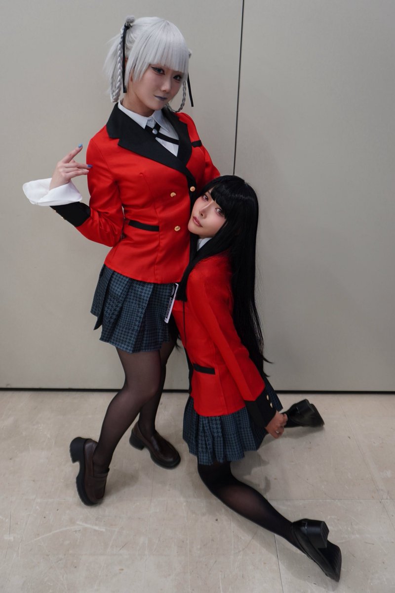 shoichi0415's tweet photo. ウルトラアコスタのコスプレ写真

賭ケグルイ

蛇喰夢子(@shihonya01 )
桃喰綺羅莉(@tansuuu_0614 ) 

撮影させていただきありがとうございます！(掲載許可済み)

#Uアコスタ2026ㅤㅤ https://t.co/8eav9FaCNX