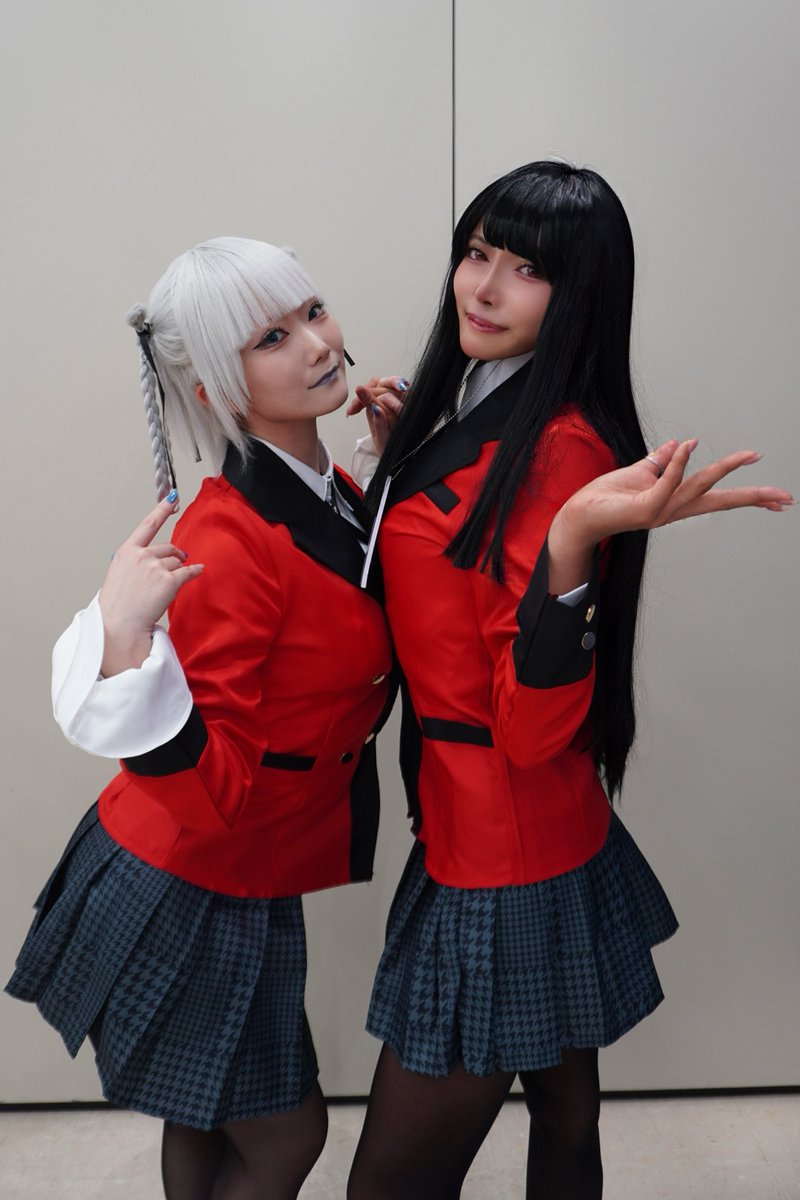shoichi0415's tweet photo. ウルトラアコスタのコスプレ写真

賭ケグルイ

蛇喰夢子(@shihonya01 )
桃喰綺羅莉(@tansuuu_0614 ) 

撮影させていただきありがとうございます！(掲載許可済み)

#Uアコスタ2026ㅤㅤ https://t.co/8eav9FaCNX
