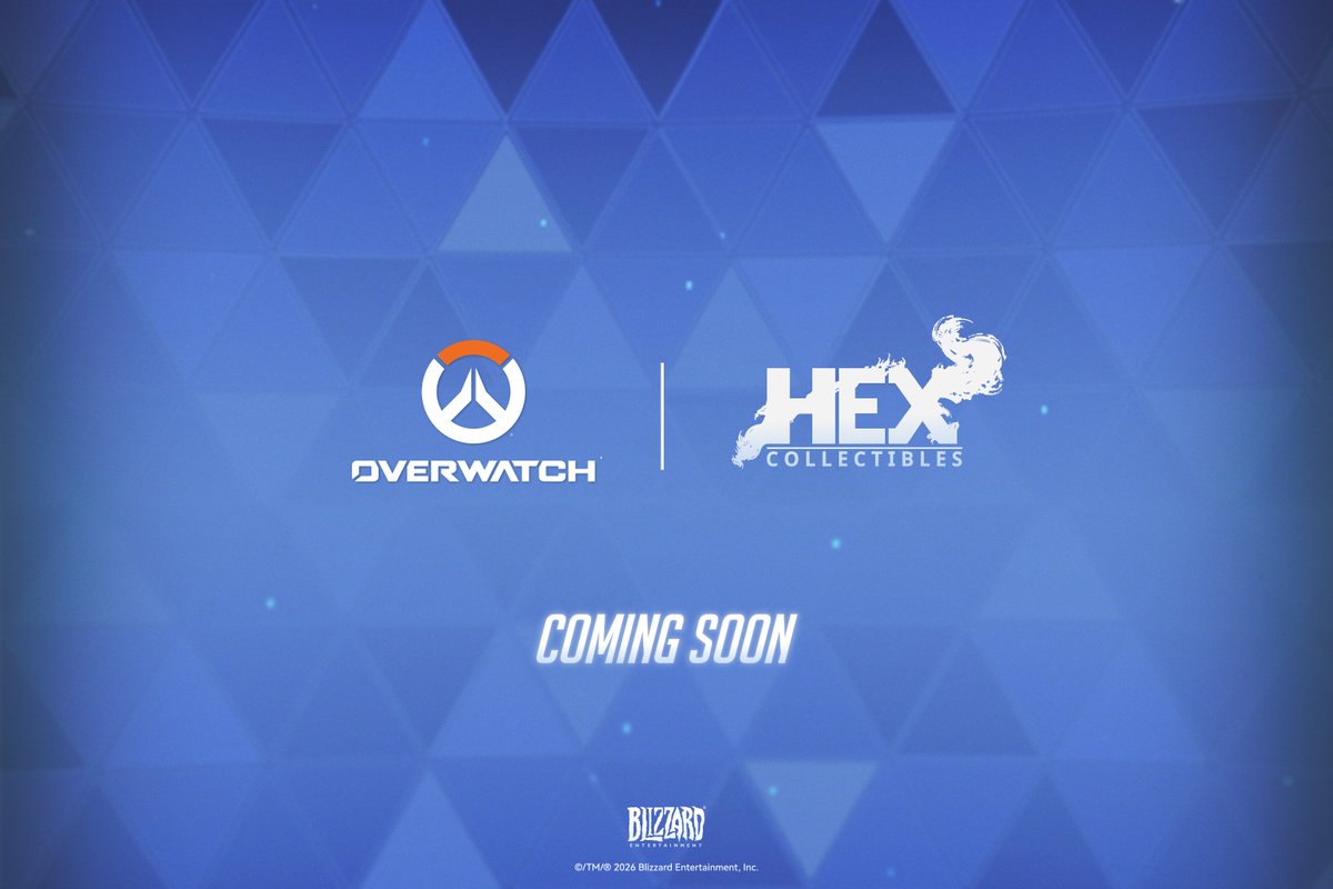 hexcollectible's tweet photo. HEX Collectibles × Overwatch License Announced!

We are thrilled to announce our official partnership with @PlayOverwatch !

D.⁠Va and Juno statues will be on display at BlizzCon 2026 today. Stay tuned for more updates! 👀✨

@Blizzard_Ent  #BlizzCon2026 https://t.co/SSezfFkYDC
