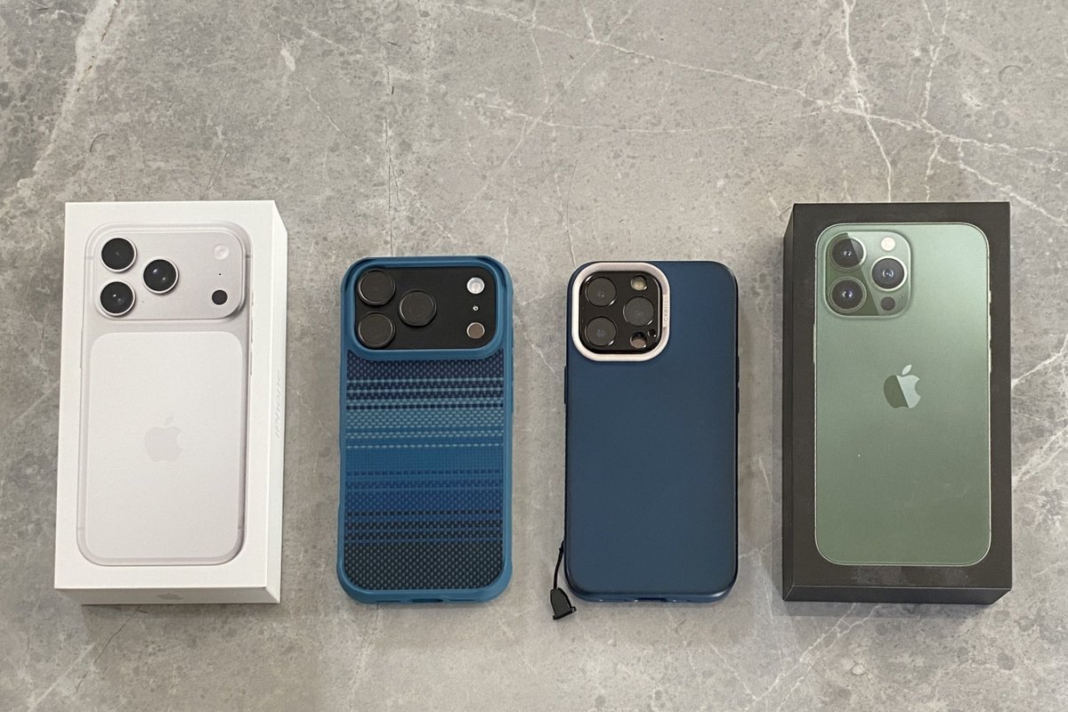SKiXD's tweet photo. 4月にiPhone17proを買っておいて良かった。
それまで使っていたiPhone13proは安かったな〜 https://t.co/o75veuNMSe