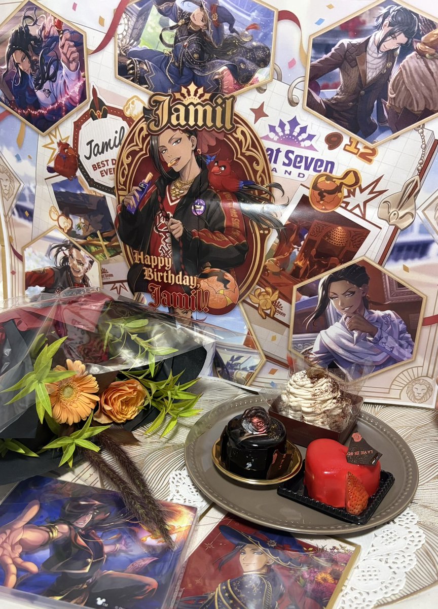 Usix_sn's tweet photo. 貴方に出逢えて本当に幸せです🐍
私の人生を彩ってくれてありがとう💐
これからもずっと笑っててね🪄💫

#Jamil_Birthday2026 
#ジャミル・バイパー生誕祭2026 
#ジャミル・バイパー誕生祭2026 https://t.co/h5J73a7GGn