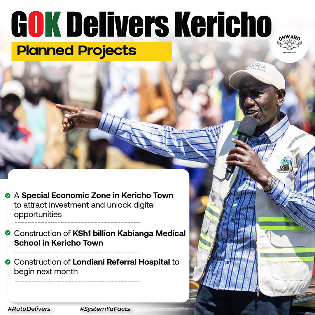 mwalakapkembu's tweet photo. KSh22 billion allocated for 300km of new tarmac roads is a major boost for connectivity in Kericho. Better roads mean easier movement, stronger trade and more opportunities for residents.
#GOKDeliversKericho https://t.co/nZVUqj1Bvi