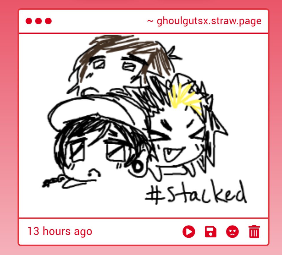 ghoulgutsx's tweet photo. OMG BRO I LOVE THWM SO MUCH WHAT THOSE ARE MY BABIES THEYRE THE ONLY PEOPLE EVER😢

https://t.co/ynbZapxp03 https://t.co/3iOsgRdilG