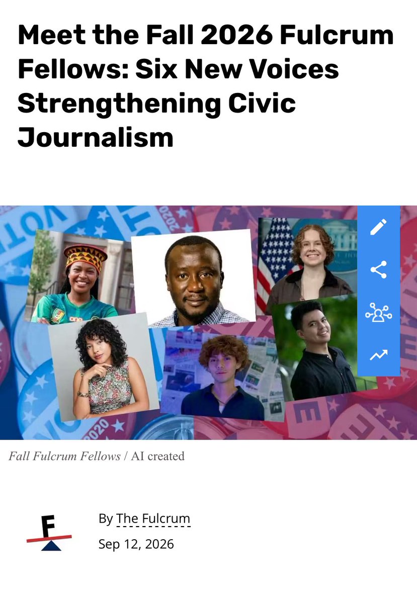 HugoBalta's tweet photo. The @fulcrum_us - @LatinoNewsNet_ partnership allows us to give emerging #journalists the kind of hands‑on, solutions journalism focused, community‑centered experience that strengthens both their reporting and our #democracy.

https://t.co/LmEnPy1aNt https://t.co/lsnFg3Kb6p