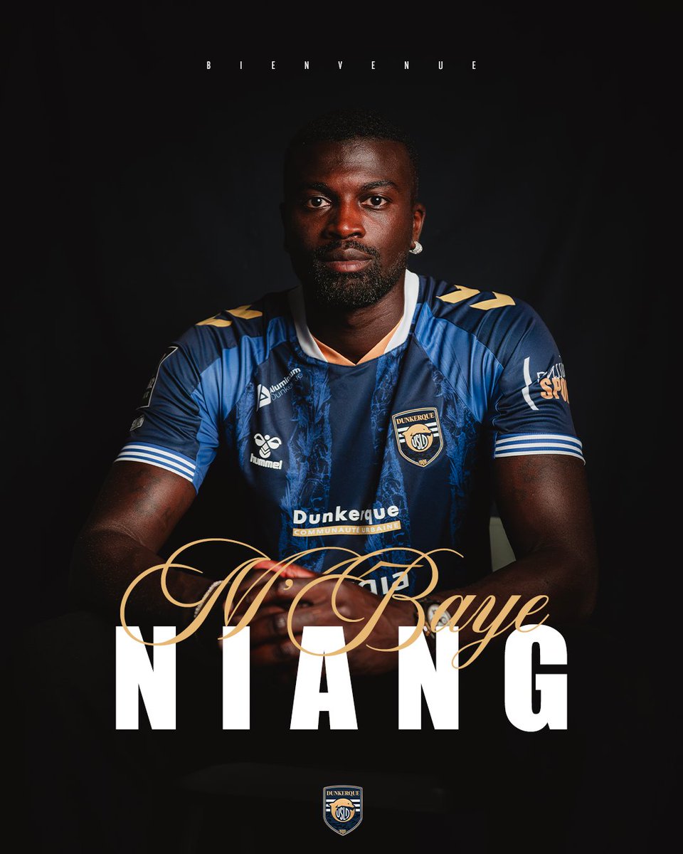 usldunkerque's tweet photo. M’Baye Niang rejoint l’USL Dunkerque ! ✍️

Expérience, puissance et sens du but : M’Baye Niang rejoint les Maritimes pour une saison, plus une en option.

Bienvenue chez toi ! 🔥

#TeamUSLD https://t.co/F0bYaDymtv
