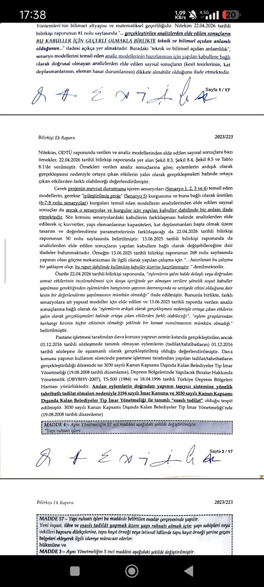 dk_donekaya's tweet photo. Son iki raporu ben sizin yerinize buraya bırakıyorum. Savcılık mütalaayı açıklamadan önceki son iki rapordur. https://t.co/Cxh2fH7HFp
