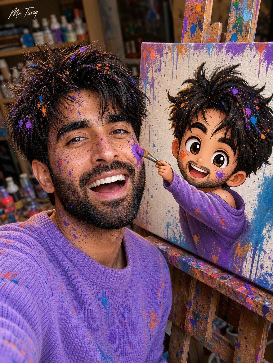 Chibi Canvas Selfie