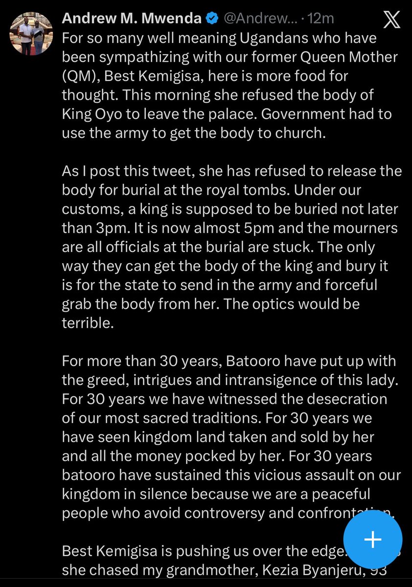 tibzkarts2's tweet photo. Some one tell @AndrewMwenda here we don’t delete! https://t.co/4dbI9Bc7cK