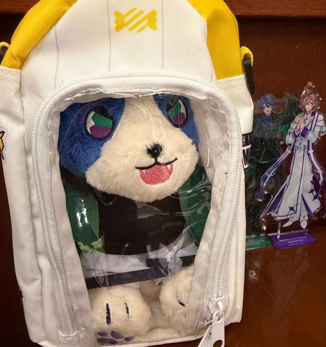 nando_dage's tweet photo. ちょっと他の子と比べてもかなり大きくて、ハウスバッグにぱんっぱんになる帝統犬
帝幻を添えて https://t.co/gP18pdm1Mx