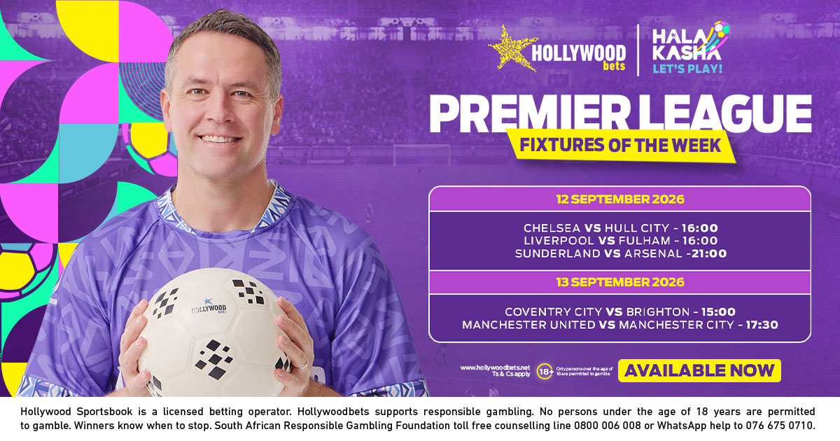 VumaFM's tweet photo. Dive into electrifying English Premier League fixtures that bring goals, glory, and plenty of drama! Chelsea takes on Hull City on 12 September. Who will secure vital points? Get behind your team! AVAILABLE NOW! 
Ts &amp; Cs apply. ⚽🔥🔥 https://t.co/lPdiJgDB3M