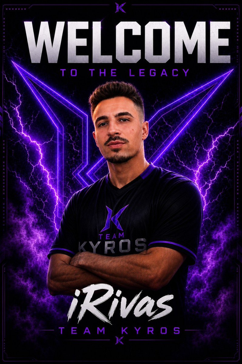 KYROS_ESPORTS's tweet photo. NO CORRE DE LA PELEA.
LA PROVOCA.
🟣 iRivas
 SMG SLAYER

WELCOME TO KYROS.
#KYROS #COD #Esports

@iiRivass https://t.co/4G6NvQ0iI5