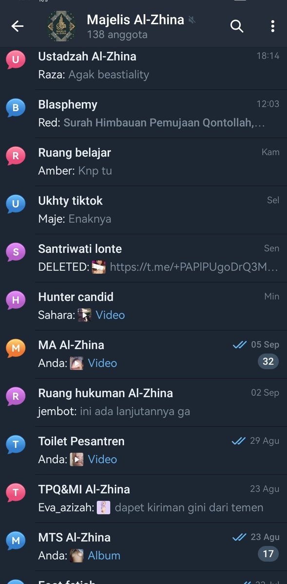 domslaved7's tweet photo. Join vvip Blasphemy sekarang juga ya di majelis Al-Zhina langsung dm.
#blasphemy #majlisalzhina #bdsm https://t.co/z9UZJ8h9Sj