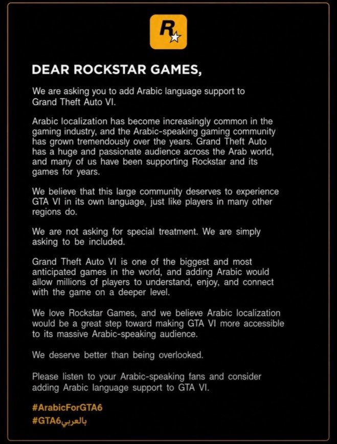 layth7l's tweet photo. @RockstarGames #Arabicforgta6 https://t.co/pk9zsB0QPc