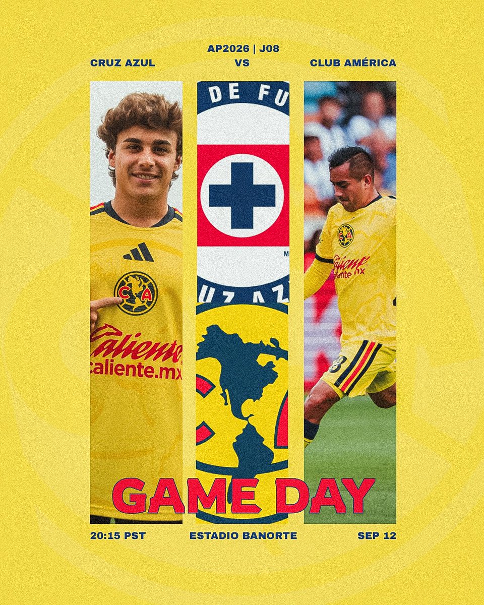 AguilaZonePod's tweet photo. GAME DAY /// @LigaBBVAMX - J8

🆚 @CruzAzul 
⏰ 8:15PM PST
📺 @TUDNUSA 
🏟️ @EstadioBanorte https://t.co/eeeYlHxzMx