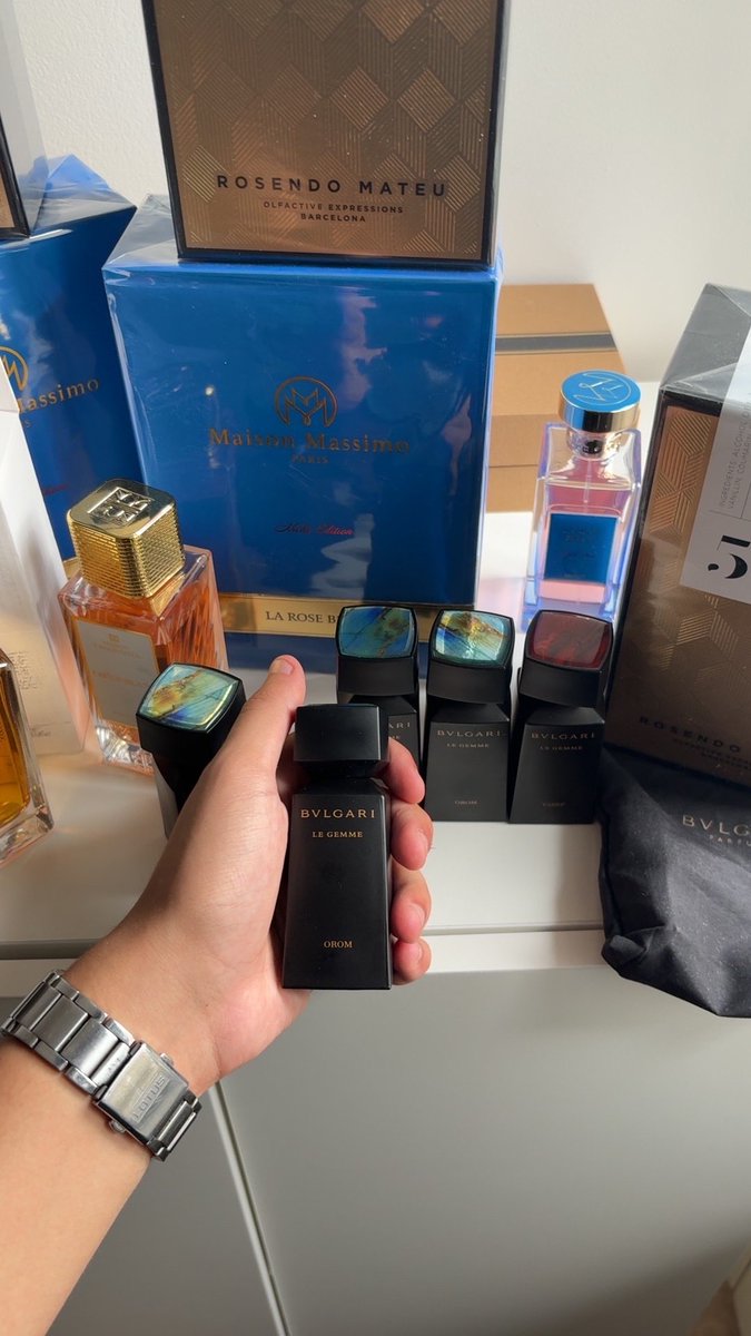 MaisonSmell's tweet photo. Orom de chez bvlgari en 30 ml disponible à 60€ ! https://t.co/1KzsQUtaI0