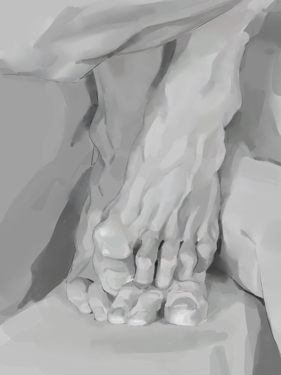 DANCY0512's tweet photo. Classical cast study. Focused on planes, forms, and value control.
#digitalart #valuestudy #anatomystudy https://t.co/Ai31BQhvHB