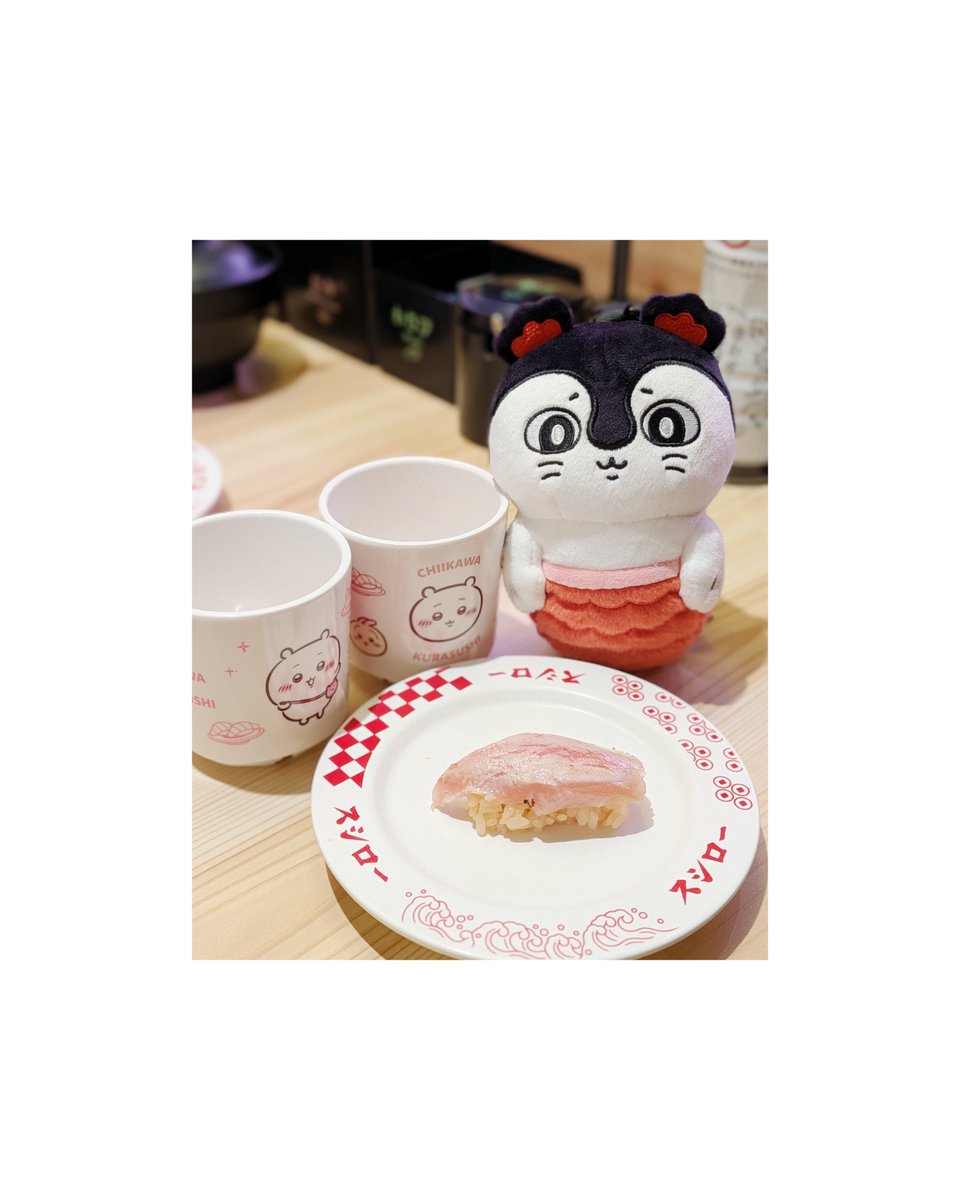 srnn_potato's tweet photo. …ちいかわコラボ終わっちゃったの…

だからスシロー食べてるの https://t.co/MmaBcFwU2V