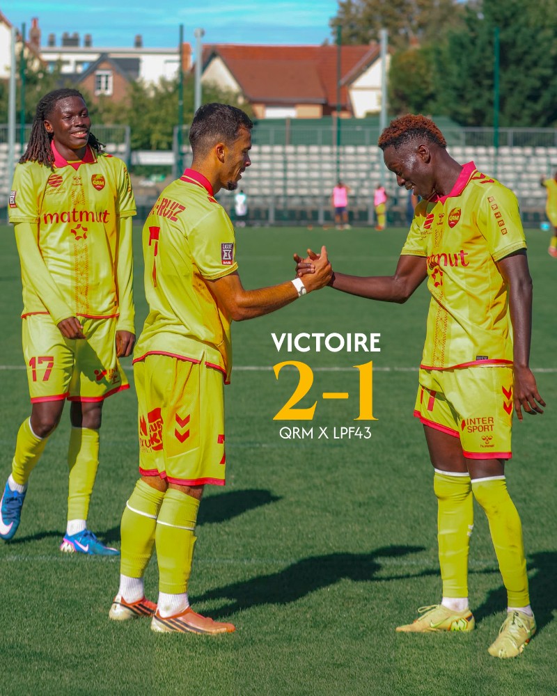 QRM's tweet photo. 𝗟𝗔 𝗪𝗜𝗜𝗜𝗜𝗡 ✅

Les Léopards prennent les trois points et rentrent officiellement dans le top 10 🔥

2⃣ - 1⃣ I #qrmlpf43 https://t.co/7qGg4maB0B