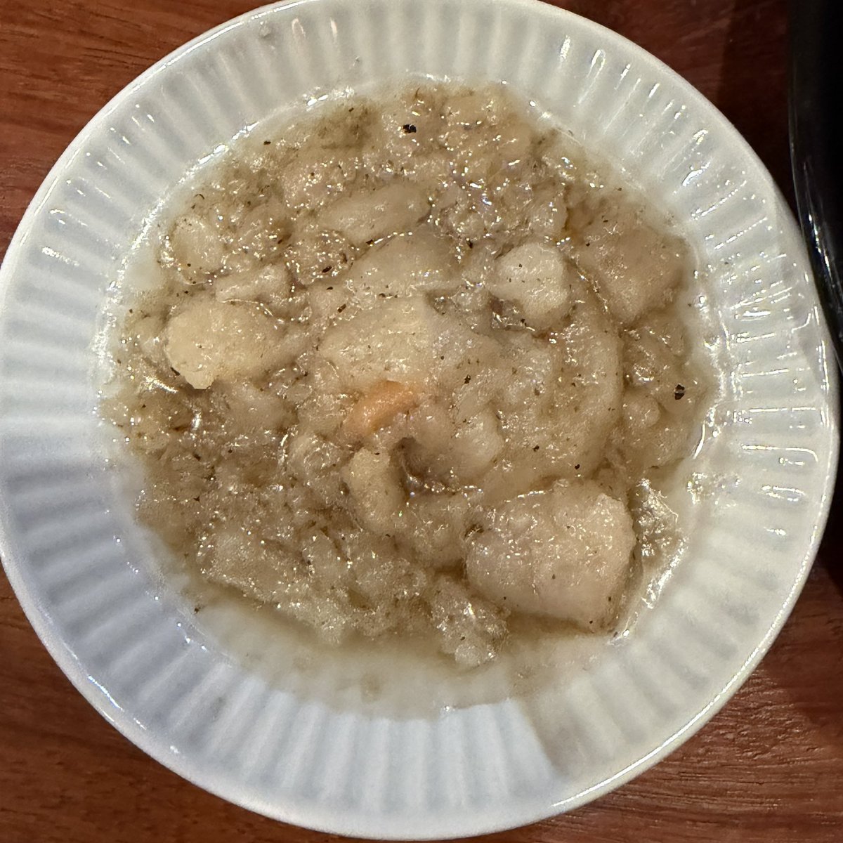 kadotomohiro's tweet photo. 9月9日
越前中華そばだるまやさん
・淡麗
・玉ねぎ
・背脂

雑味の少ないクリアなスープ
煮干しの旨みがしゅごい🤤
淡麗に背脂合うのかな🤔と思ったけどめちゃくちゃ合うやん😳

ごちそうさまでした🤤 https://t.co/jGdAebgSyL