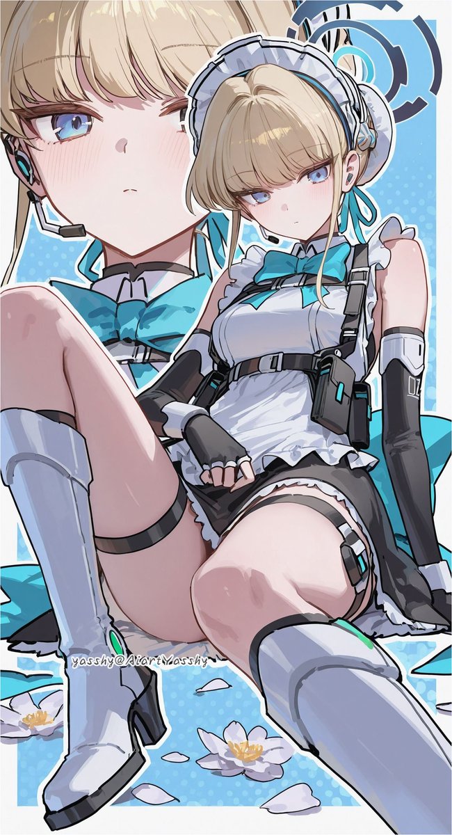 AiartYasshy's tweet photo. ブルアカ ブンドド トキさん❣ https://t.co/9FDPyZ2iHt
