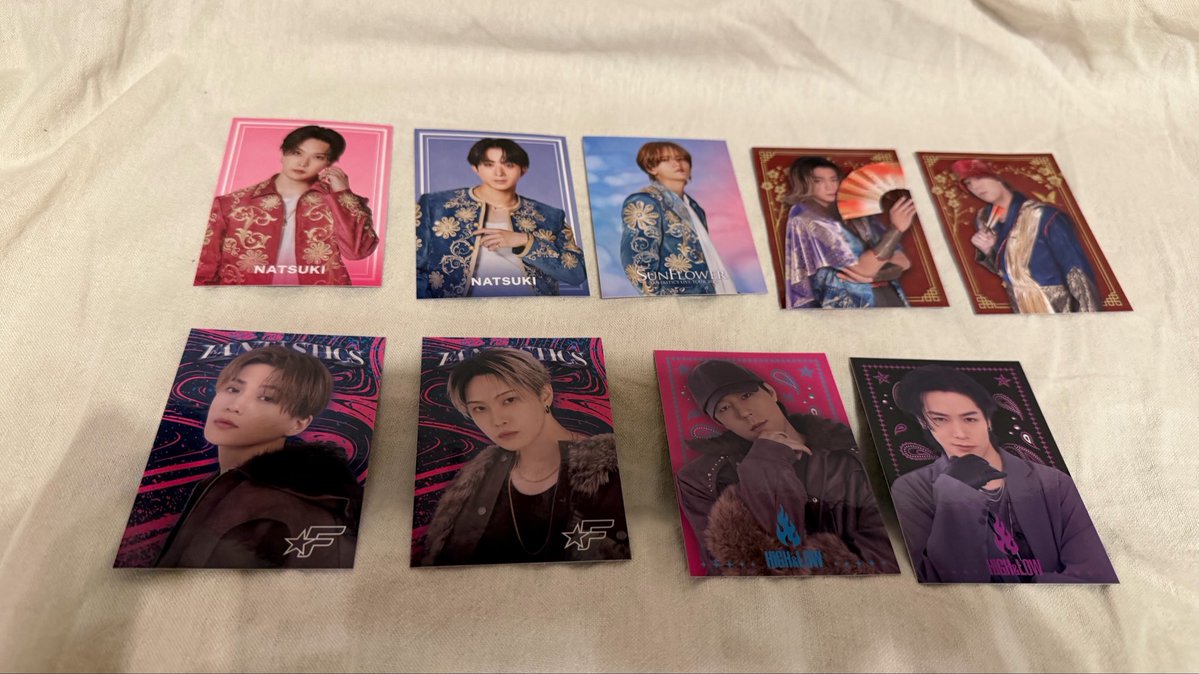 ldh_yu_'s tweet photo. FANTASTICS ファンタTHE RAMPAGE ランペ BACK TO THE MEMORIES BTTM 祭 ハイロー HiGH&amp;LOW SUNFLOWER フォトカ トレカ 交換

譲 川村壱馬 八木勇征 中島颯太 澤本夏輝 堀夏喜 瀬口黎弥 世界

求 長谷川慎 木村慧人

BTTM 9.20 ハイロー9.23 SF 9.27

お声がけよろしくお願いいたします。 https://t.co/znnE5HqkdW