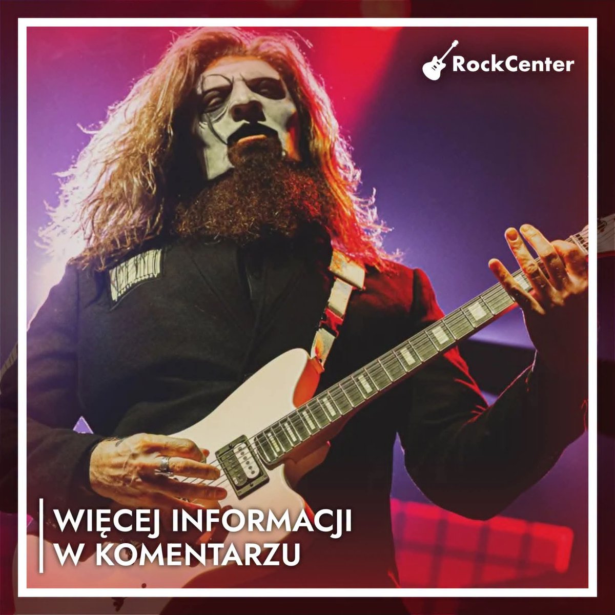 RockCenterX's tweet photo. Slipknot zaskoczyli fanów utworem „Arsenal”, ale JIM ROOT studzi emocje. Gitarzysta potwierdził, że singiel nie trafi na nowy album zespołu. https://t.co/GYGCwdBk7c