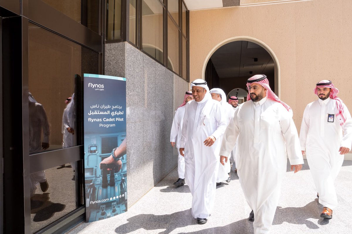 flynas's tweet photo. We are pleased at #flynas to announce the start of the 2026 “Future Pilots” Program assessments, as part of our plan to enroll 300 trainees and advance our goal of 100% localization of Saudi pilots.
Another step in investing in national talent and supporting our ambitious growth and expansion plans.