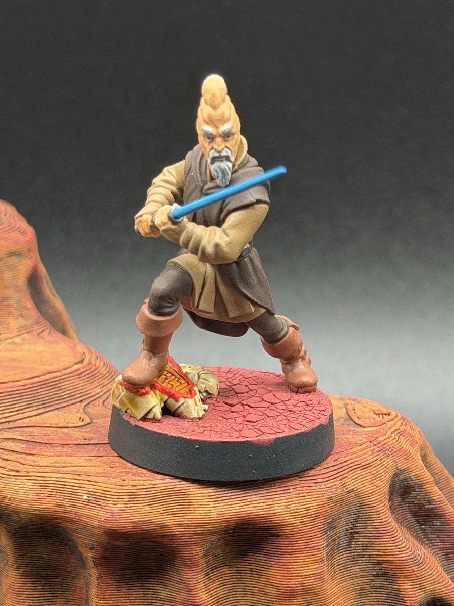 GraySquadron84's tweet photo. Ki-Adi ready to defend Kashyyyk painted with monument hobbies https://t.co/ABYXNhzlwB https://t.co/hpWeysqxTa