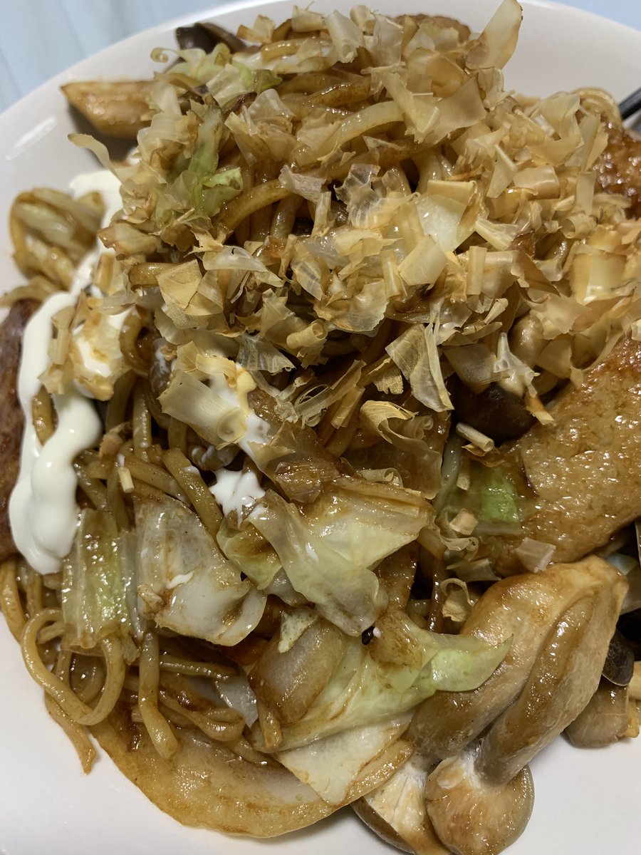 FOX1172's tweet photo. 焼きそばです https://t.co/OCKkRgrSFs