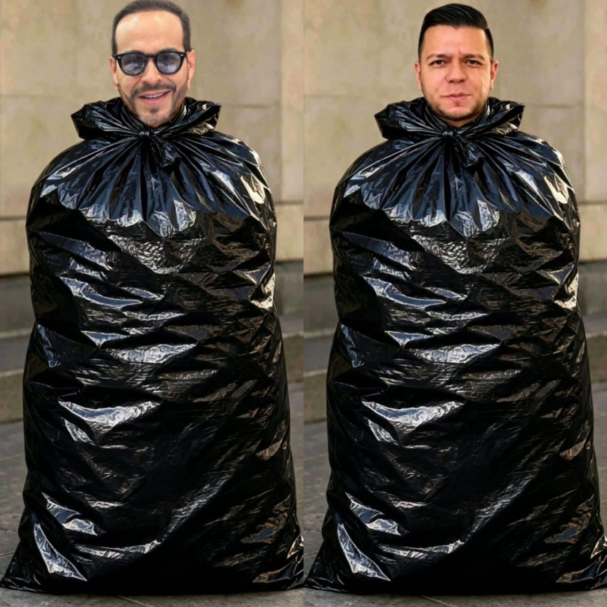 ResistamosCol's tweet photo. Díganle a la basura que se le quedaron estos dos costales llenos de mierda! https://t.co/sNsho7QnO6
