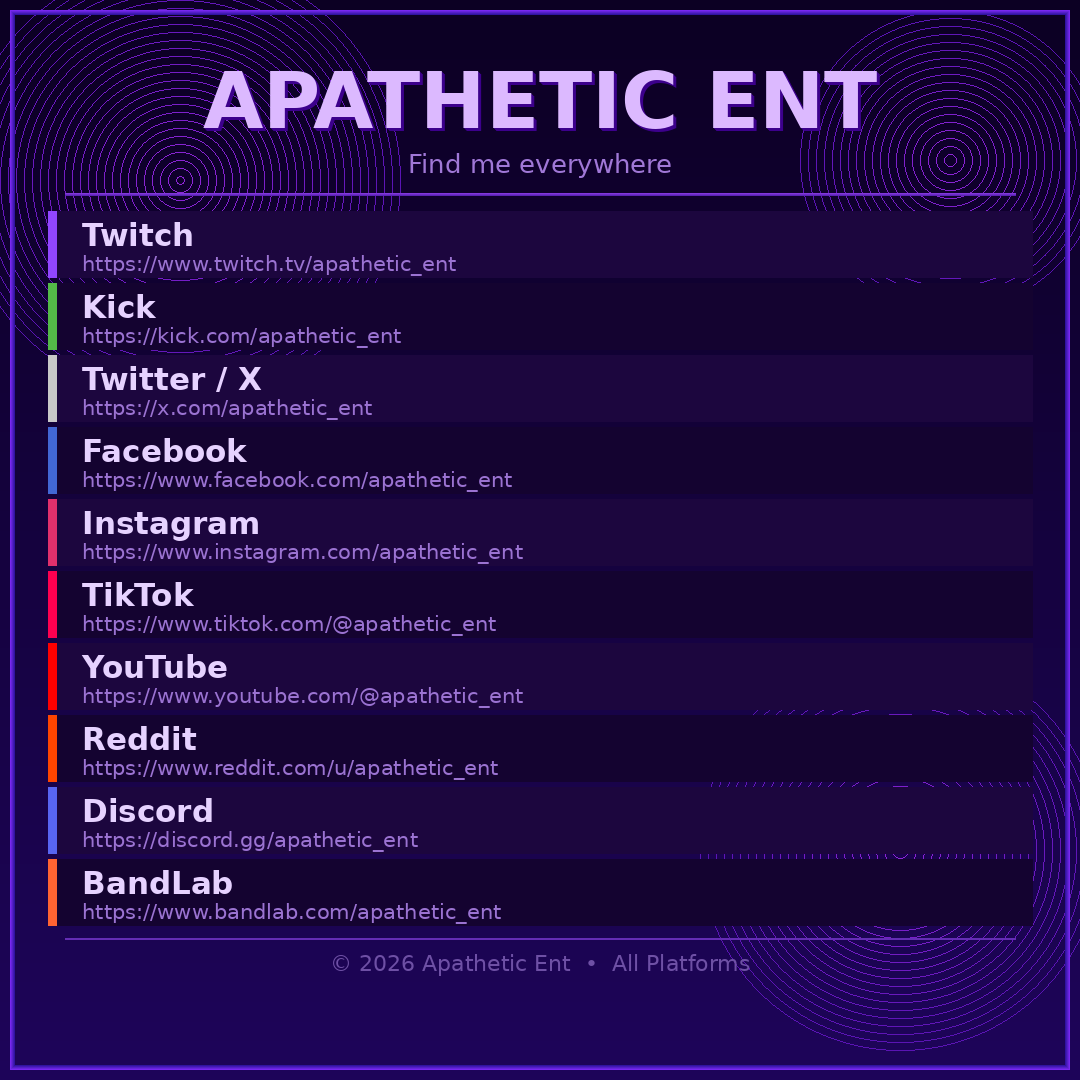 APATHETIC_ENT's tweet photo. https://t.co/S5alYivdT6