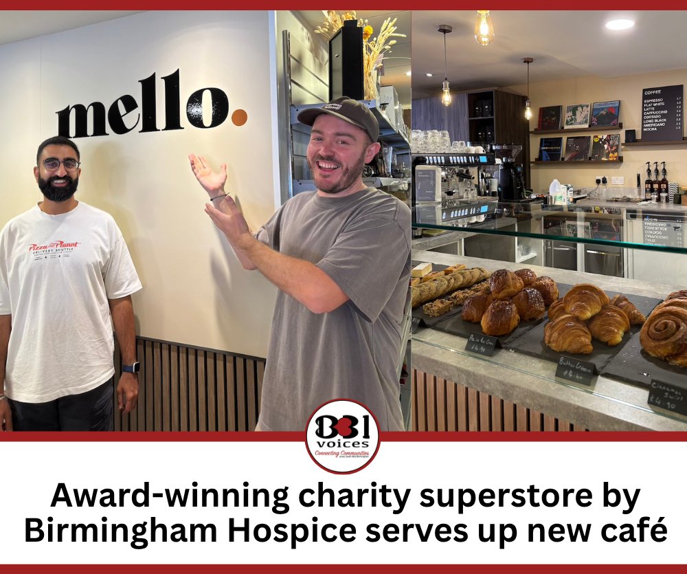 B31Voices's tweet photo. Great store &amp; now awesome coffee &amp; pastries ☕️  🥐  😋 

Award-winning charity superstore by Birmingham Hospice serves up new café 

READ HERE:👉  https://t.co/lM3SOWQXKk  

-

#PositiveSWBrum  
#Birmingham 
#BirminghamUK 
#Harborne 
#B31Voices #BVoices https://t.co/4C9y9Fh6UW