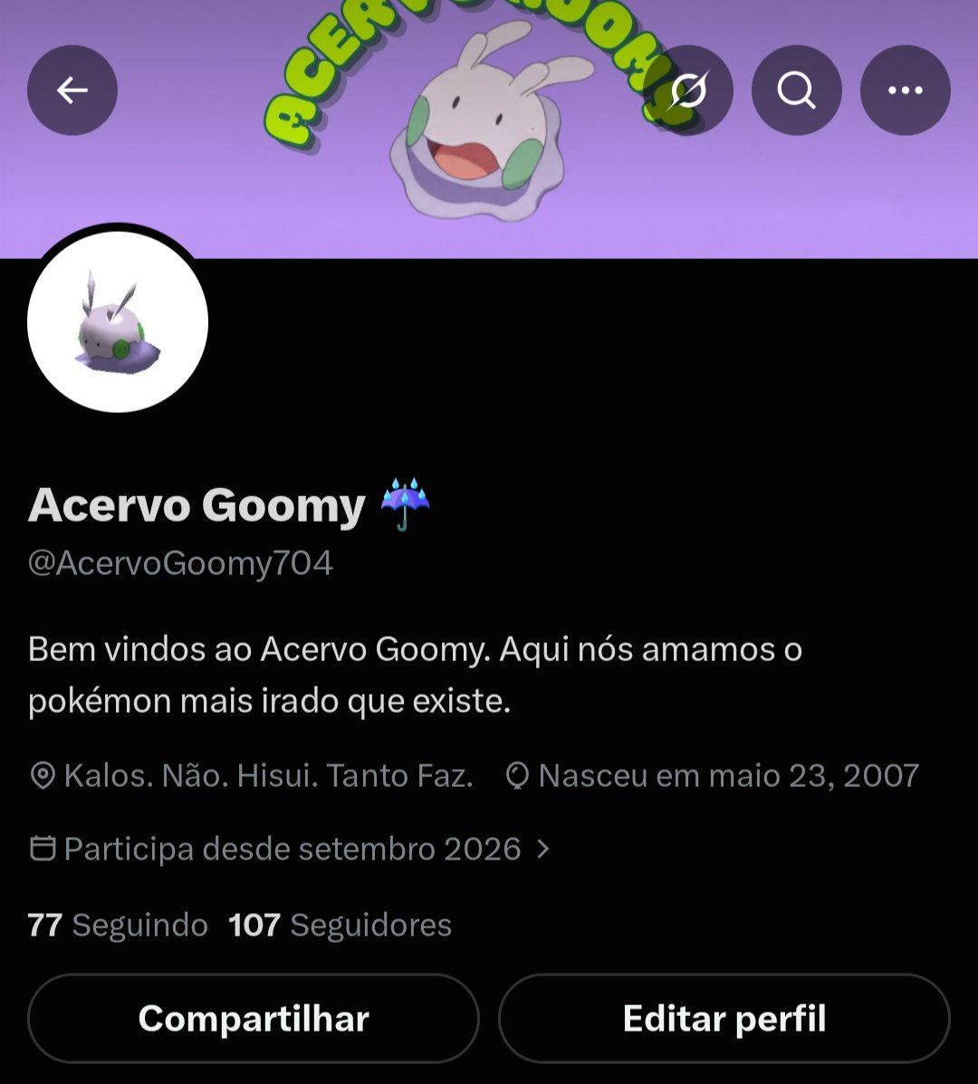 AcervoGoomy704's tweet photo. SOMOS 107 MILHÕES DE GOOMERS. MDS. TO MUITO FELIZ. https://t.co/9nfsJ1DFBl
