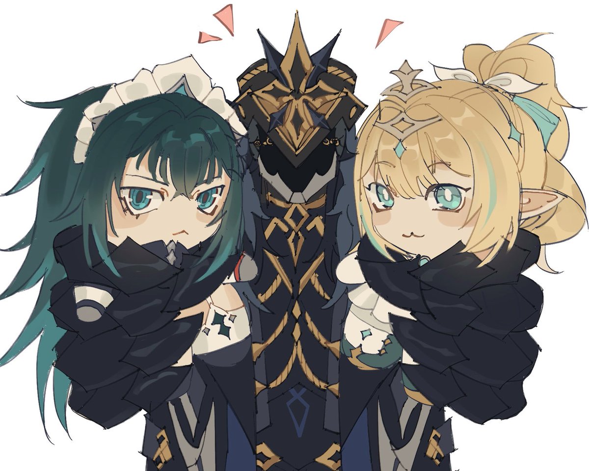 kelzees_'s tweet photo. capitano and his well trained labubus #GenshinImapct #Genshinfanart https://t.co/X2L02UkJBw