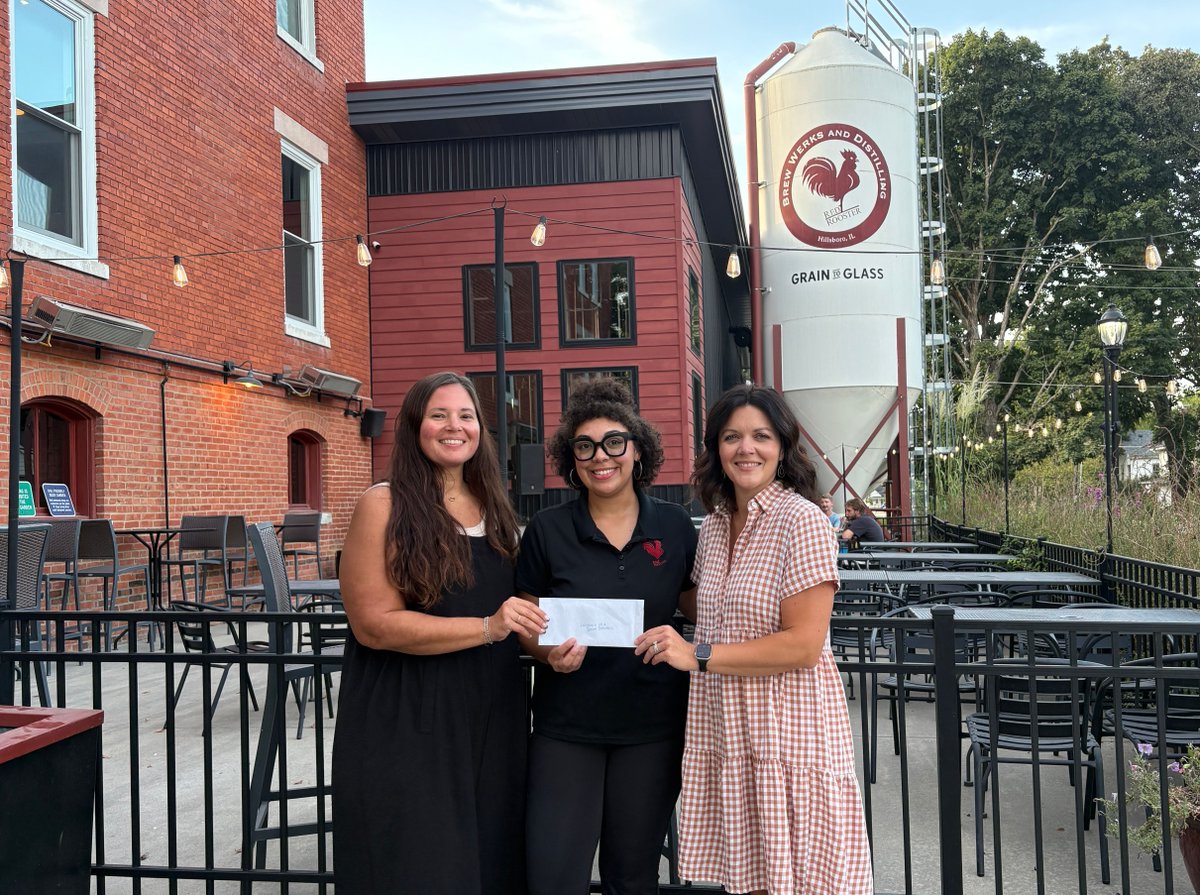 HistoricRooster's tweet photo. Each month the tap room at the Red Rooster selects a charity they wish to highlight and help. In August 2026 the Hillsboro High School Sports Boosters was selected as the Charity of the Month. Donations are collected all month long from patrons in the tap room for the charity. https://t.co/8MHZkYmcgN
