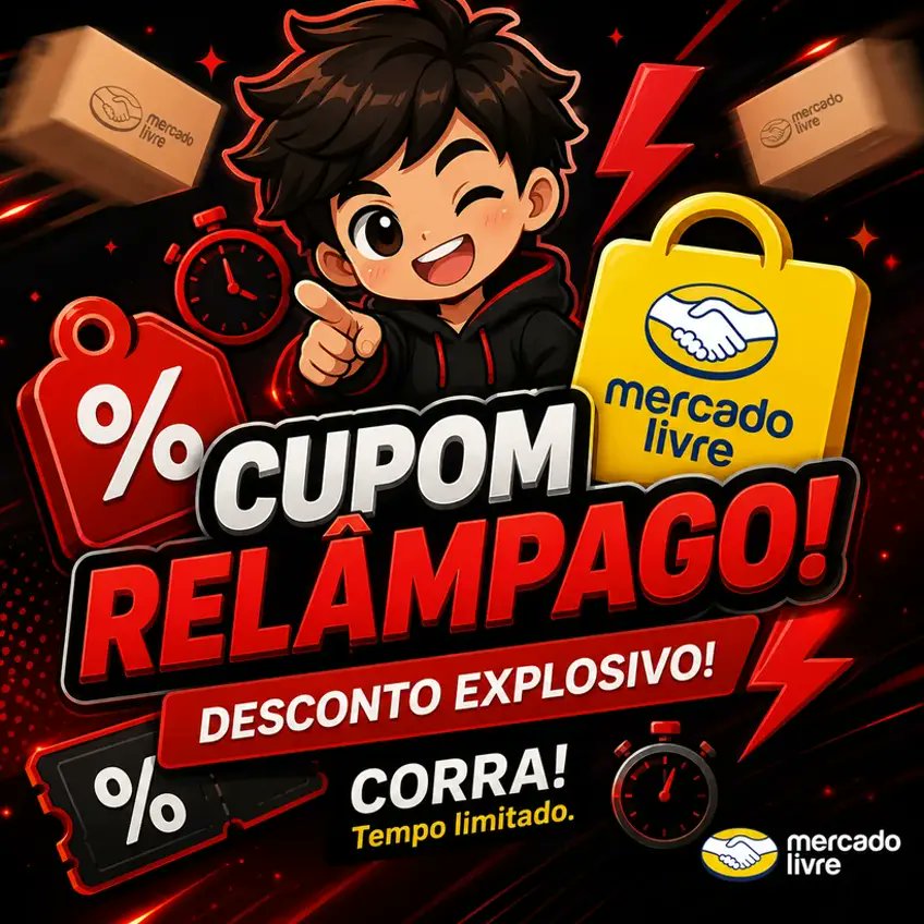 FROfertas's tweet photo. 🔥 NOVO CUPOM MERCADOLIVRE!

🎟️ FULL1209
10% OFF acima de R$ 89, limite R$ 20

Resgate na aba de cupons pelo link:
🔗 https://t.co/NX1qpN6Rn2 https://t.co/xbIbsNrMZl