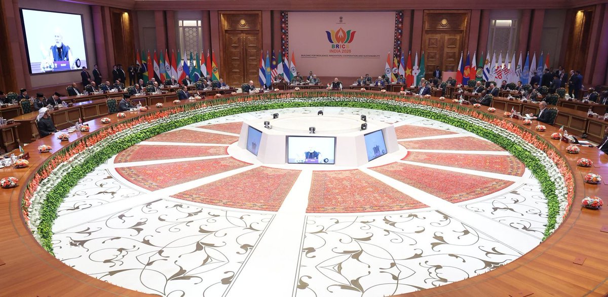 narendramodi's tweet photo. The New Delhi Declaration, adopted unanimously at the 2026 BRICS Delhi Summit, reflects the confidence of a BRICS that is wider in reach and stronger in purpose. 

With a focus on innovation, sustainability, people-to-people ties and more, the endeavour is to make cooperation more practical, development-oriented and responsive to the aspirations of the BRICS nations. 

I thank all the fellow BRICS nations and their leaders for its adoption.